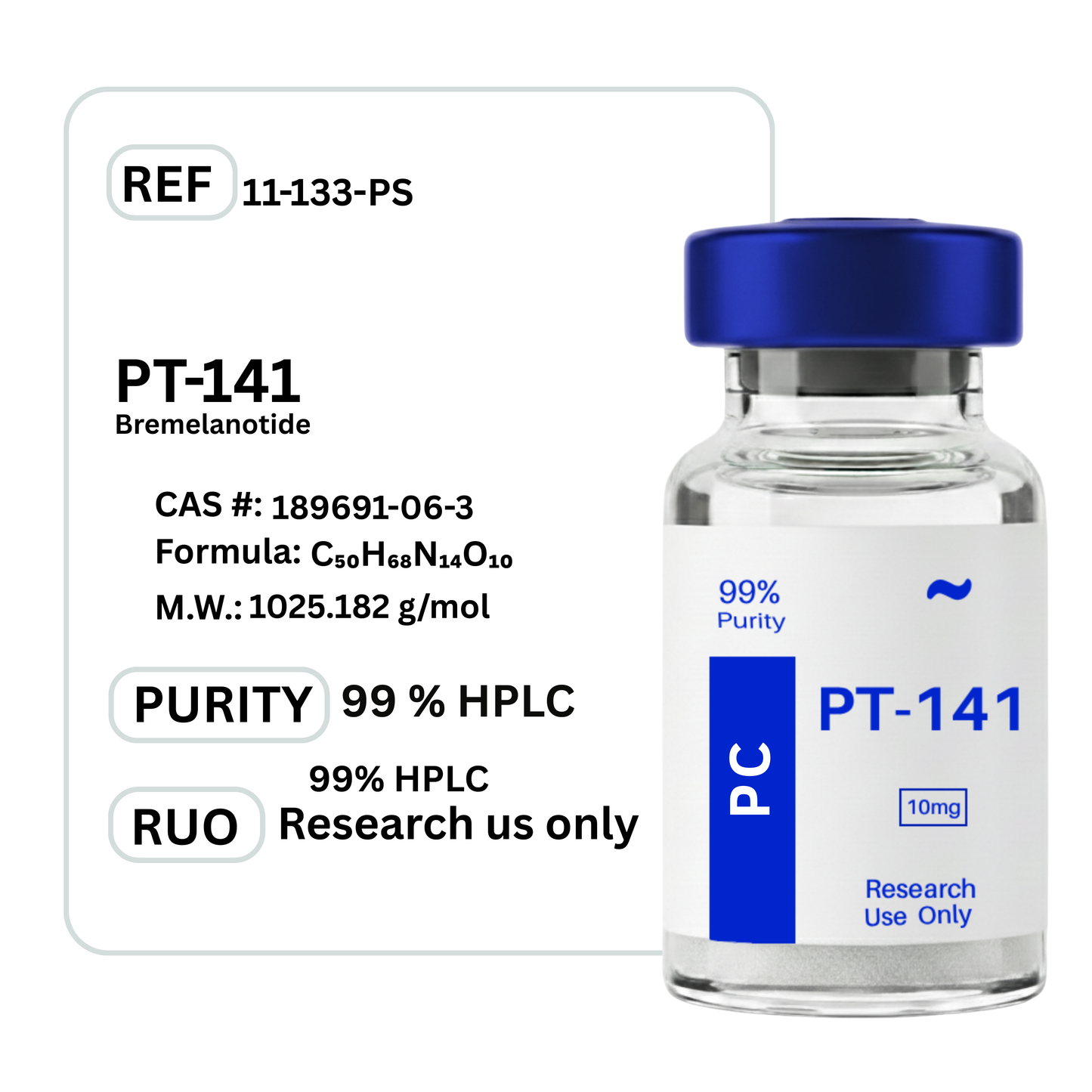 PT-141 - Premium Research Peptide
